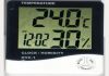 Фото Цифровой термометр гигрометр с часами будильником и календарём